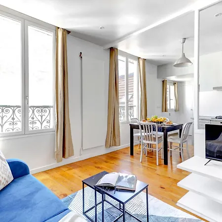 Апартаменты Bright 1br By Palais Garnier & Champs-elysees