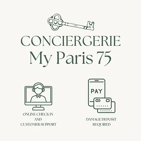 Апартаменты Bright 1br By Palais Garnier & Champs-elysees *