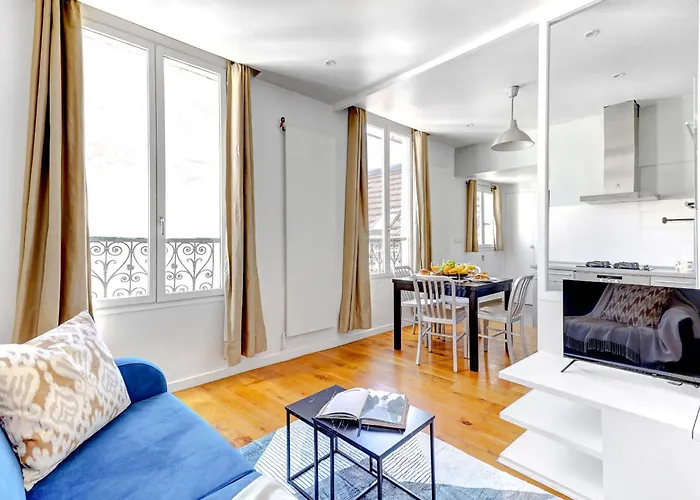 アパート Bright 1br By Palais Garnier & Champs-elysees