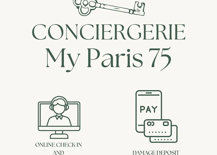 アパート Bright 1br By Palais Garnier & Champs-elysees *